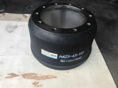 Brake drum and wheel hub 6