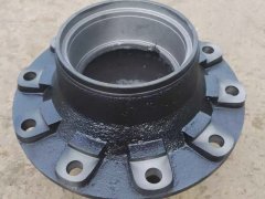 Brake drum and wheel hub 8